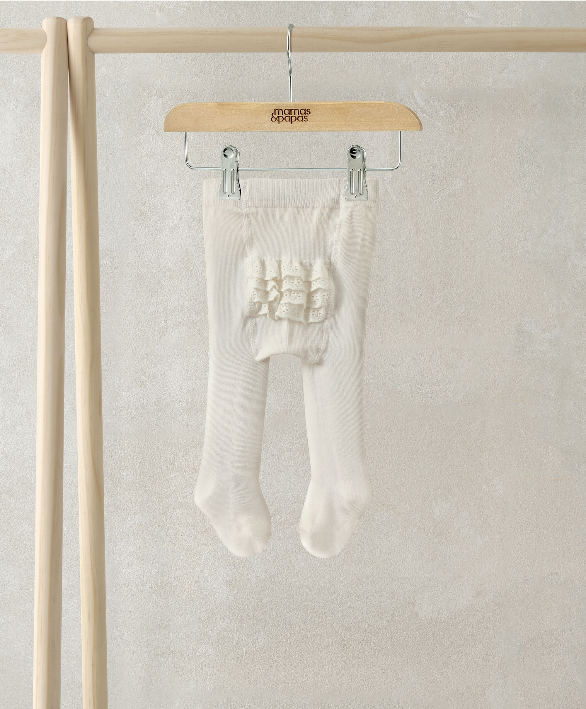 Floral Poplin Dress - 5 Piece Gift Set with Scallop Pram Shoes and Soft Toy Treasured Pink Bunny image number 4